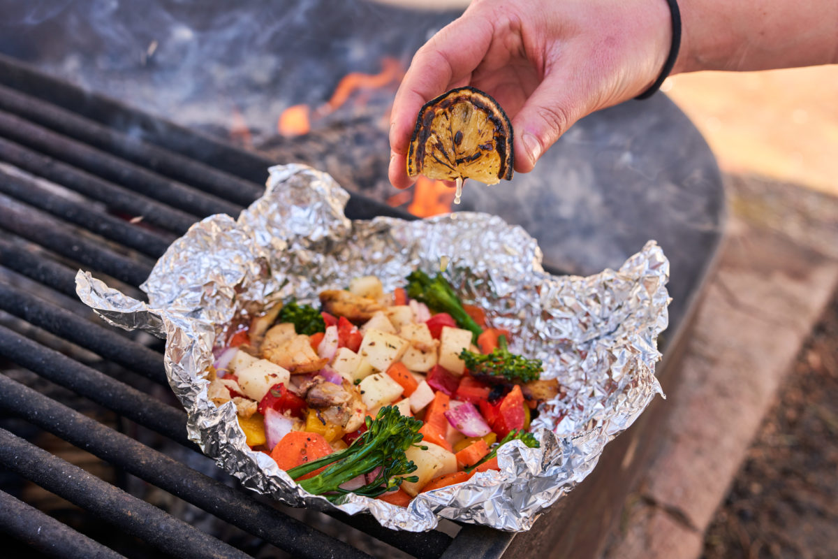 Foil Packet Meal Camping Recipe